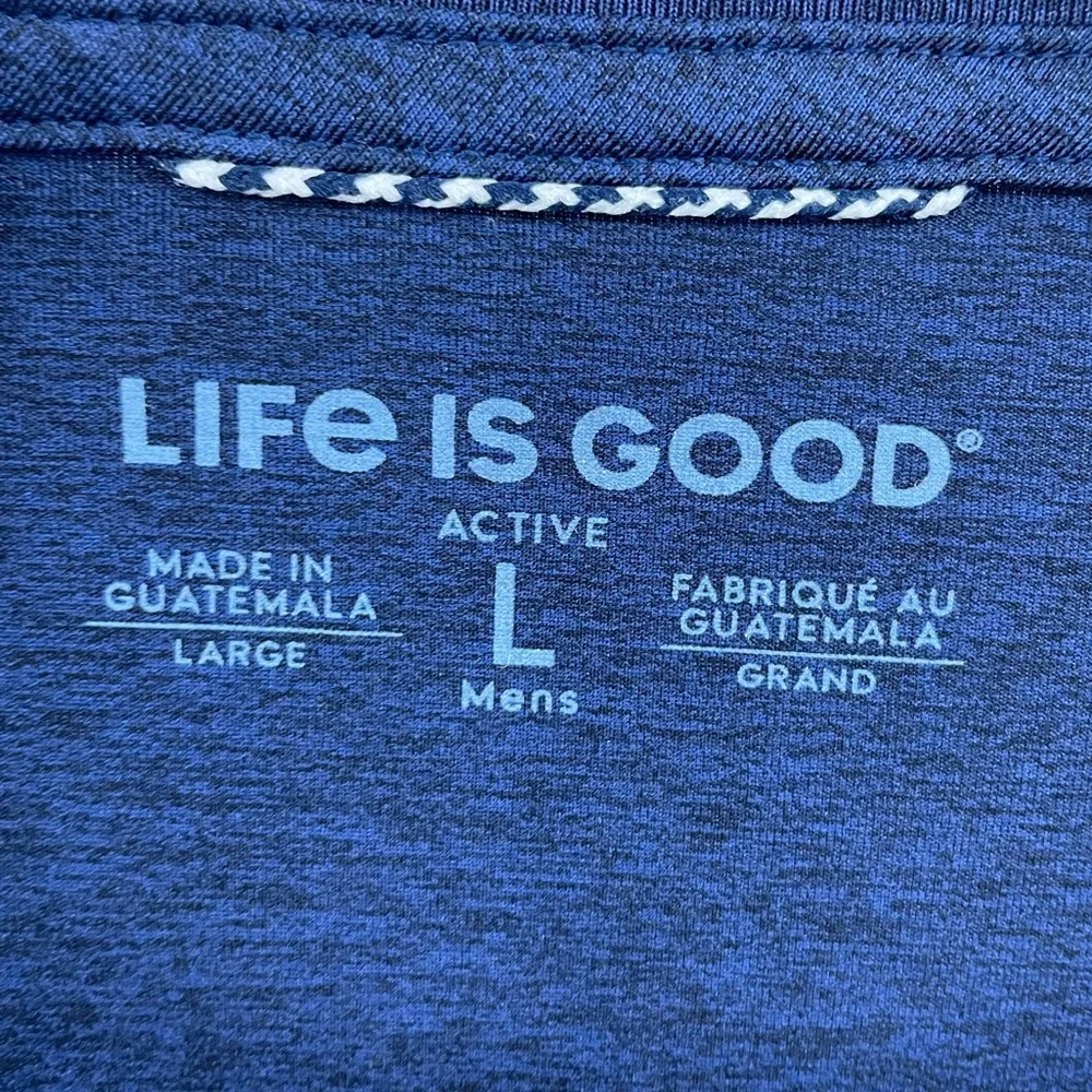 Life is Good Active Long Sleeve Positive Energy Shirt Mens L - Picture 6 of 7